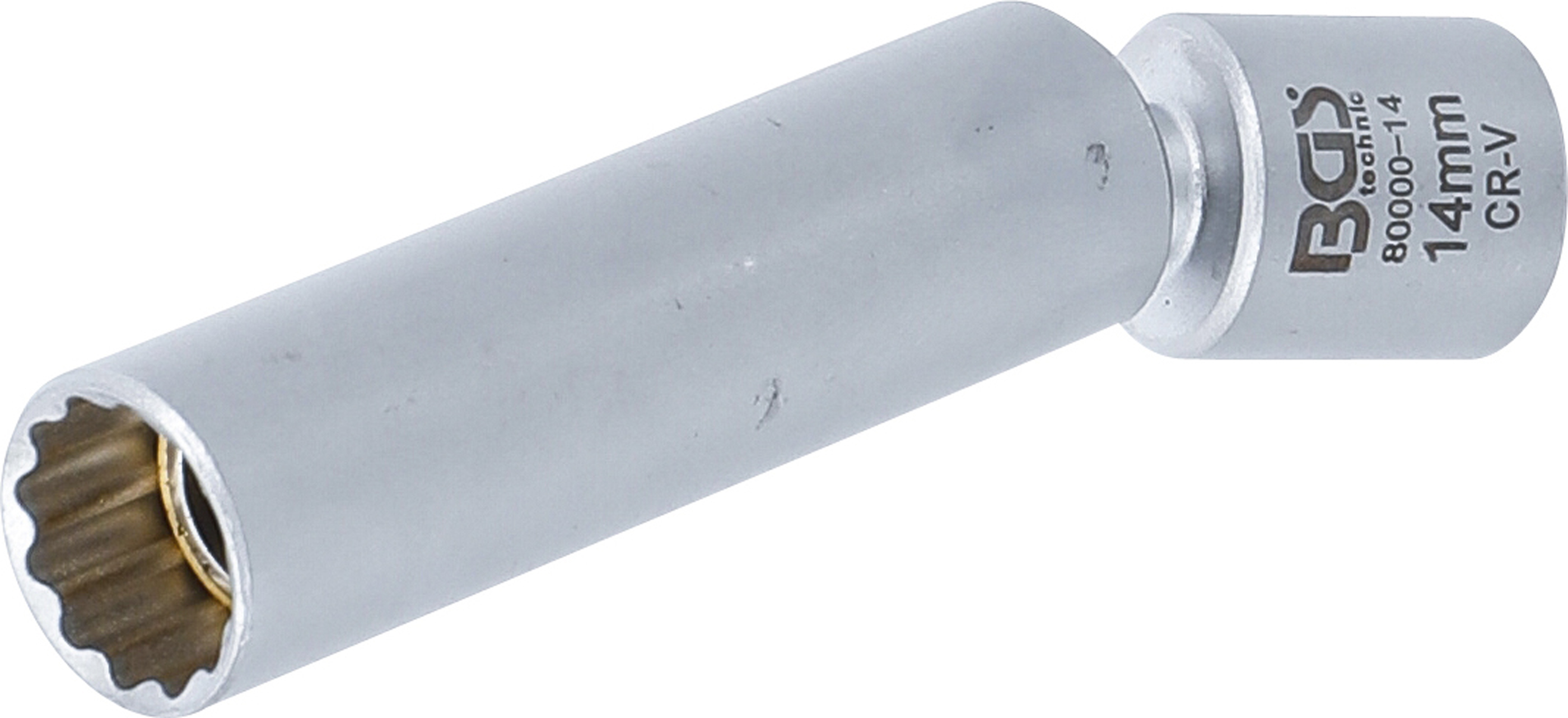 Bgs kloubová hlavice na žhavicí a zapalovací svíčky, 10 mm (3/8"), 14 mm - bgs 80000-14