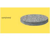 Betonový poklop DN 300 - vymývaný 3 tuny