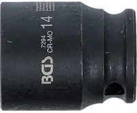 BGS Silová nástrčná hlavice, šestihranná,  6,3 mm (1/4"),  14 mm (1)