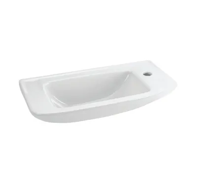 Umyvadlo s otvorem pro baterii 50 cm