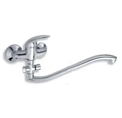 NOVASERVIS Paneláková baterie bez příslušenství 100 mm Metalia 55 chrom - 55033/1,0