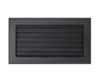 HS Flamingo Krbová mřížka 17x30 BASIC grafitová s žaluzií