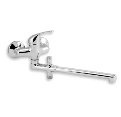 NOVASERVIS Paneláková baterie bez sprchy 100 mm Titania Iris chrom - 92033/1,0