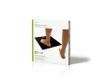 Digitální osobní váha s max. nosností 150kg, tvrzené sklo, černá (11)