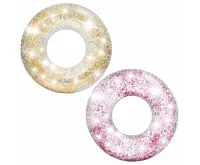 Intex 56274 Nafukovací kruh Sparkling Glitter zlatá