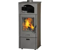 PLAMEN Litinová krbová kamna LAGUNA - hnědá