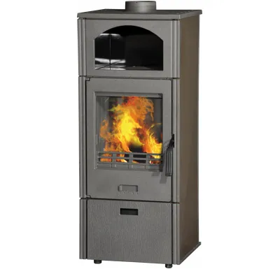 PLAMEN PLAMEN Litinová krbová kamna LAGUNA - hnědá