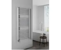 AQUALINE ORBIT otopné těleso s bočním připojením 450x986 mm, stříbrná strukturální (3)