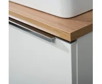 Mailo, koupelnová skříňka, antracit, 1 zásuvka, 810x470x480 mm (4)