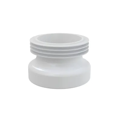 ALCAPLAST WC manžeta k volně stojícímu WC, přímá, 90–110 mm, délka 100 mm, PVC, bílé A99