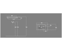 AQUALINE ZUNO 50 keramické umývátko nábytkové 50x25cm, bílá (7)