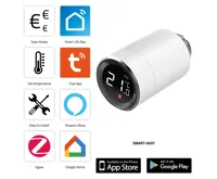 TUYA / SmartLife Termostatický radiátorový ventil SMART-HEAT10 Inteligentní Zigbee