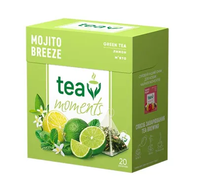 Čaj Tea Moments Mojito Breeze (20 pyramid)