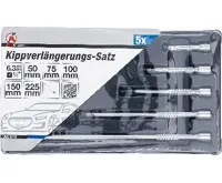 BGS Prodloužení 1/4", délka 50, 75, 100, 150, 225 mm, sada 5 dílů (3)