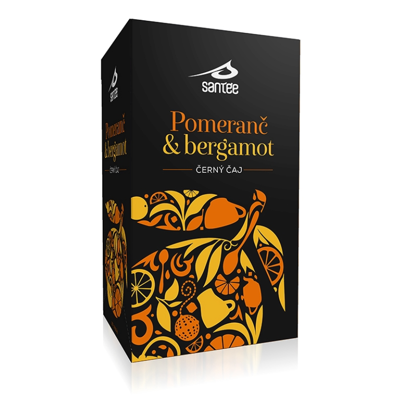 Pauwex Walachian Tea Čaj Santée Selection Pomeranč & bergamot