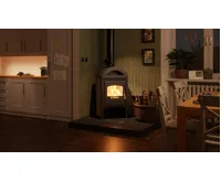 HS Flamingo Krbová kamna FLAMINGO ® MELAND dlažba Bělený dub (16)