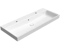 GSI NUBES keramické dvojumyvadlo 120x50cm, broušená spodní hrana, bílá ExtraGlaze GSI NUBES keramické dvojumyvadlo 120x50cm, broušená spodní hrana, bílá ExtraGlaze