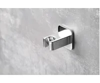 SAPHO Držák sprchy hranatý, pevný, chrom (3)