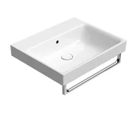 GSI NUBES keramické umyvadlo 60x50cm, broušená spodní hrana, bez otvoru, bílá ExtraGlaze (4)