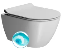 GSI PURA závěsná WC mísa, Swirlflush, 36x50cm, bílá dual-mat GSI PURA závěsná WC mísa, Swirlflush, 36x50cm, bílá dual-mat