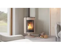 HS Flamingo Krbová kamna MASTERFLAMME ® Medie II, krémová (15)