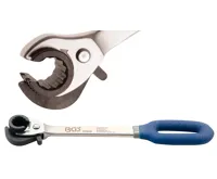 BGS Klíč očkový otevřený ráčnový 8 mm, pro převlečné matice