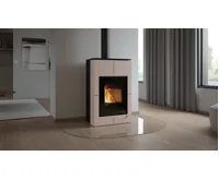 HS Flamingo Krbová kamna AQUAFLAM VARIO ® SAPORO 11/7kW krémová, elektronická regulace (18)