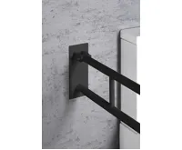 SAPHO HANDICAP madlo sklopné 813mm, černá mat (13)