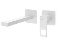 SAPHO FORATA podomítková umyvadlová baterie, délka hubice 21,5cm, bílá mat SAPHO FORATA podomítková umyvadlová baterie, délka hubice 21,5cm, bílá mat