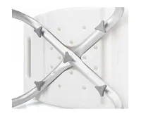 HomeLife Koupelnové sedátko výškově stavitelné (3)