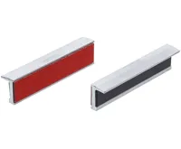 BGS Sada ochranných čelistí na svěrák, hliník, šířka 125 mm, 2dílná