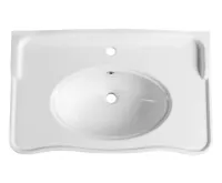 CREAVIT ANTIK keramické umyvadlo 80x50cm, bílá (4)