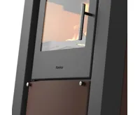 HS Flamingo Krbová kamna FLAMINGO ® AMOS hnědá - sametová (6)