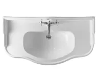 KERASAN RETRO keramické umyvadlo 100x54,5cm, bílá (8)