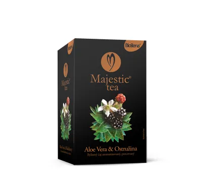 Čaj Biogena Majestic Tea Aloe Vera & Ostružina