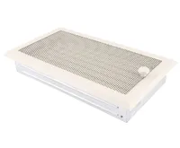 HS Flamingo Krbová mřížka 16x32 cm, krémový brokát s žaluzií