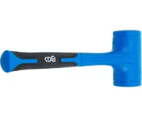 BGS Palička s nylonovou hlavou, bez zpětného rázu, O 65 mm, 1275 g (3)