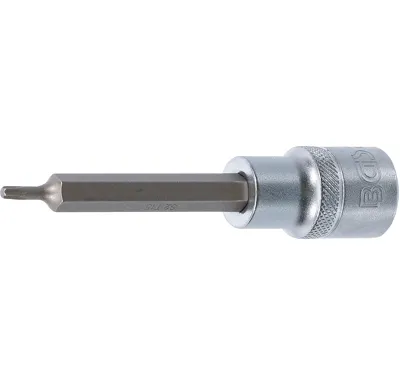 BGS Hlavice zástrčná 1/2" T-profil T15 x 100 mm