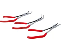 BGS Sada telefonních kleští a dlouhých kleští s úzkými čelistmi,  s pistolovou rukojetí,  275 (2)