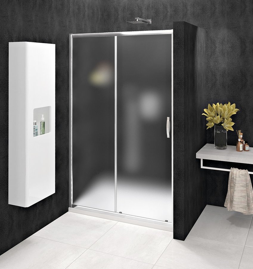 GELCO SIGMA SIMPLY sprchové dveře posuvné 1100 mm, sklo Brick
