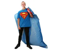 Sedací pytel 189x140 comfort s popruhy cyan (2)