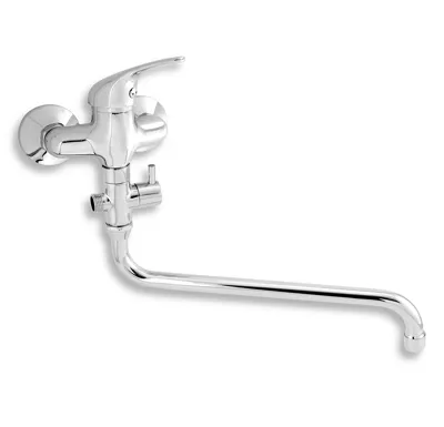 NOVASERVIS Paneláková baterie bez příslušenství 100 mm Titania Iris chr - 92073/1,0