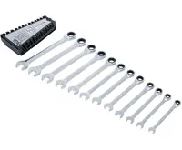 BGS Sada ráčnových očkoplochých klíčů | 8 - 19 mm | 12dílná