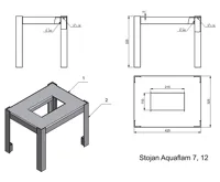 HS Flamingo Stojan ke krbovým vložkám AQUAFLAM ® 7 (1)
