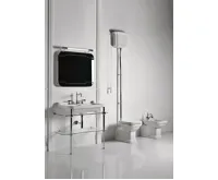 KERASAN WALDORF nádržka vysoká, bílá (2)