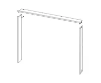 ROMOTOP Rámek H3LJ RAM11 krycí ROMOTOP Rámek H3LJ RAM11 krycí