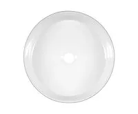 SAPHO FIASTRA keramické umyvadlo na desku, Ø 40cm, černá mat (1)