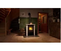 HS Flamingo Kachlová kamna FLAMINGO ® BALI, kachle bílá (5)