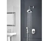 SAPHO VIENNA podomítková sprchová baterie, 2 výstupy, chrom (2)