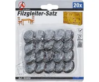 BGS Podložky filcové pod nábytek, natloukací, 20 dílů (2)